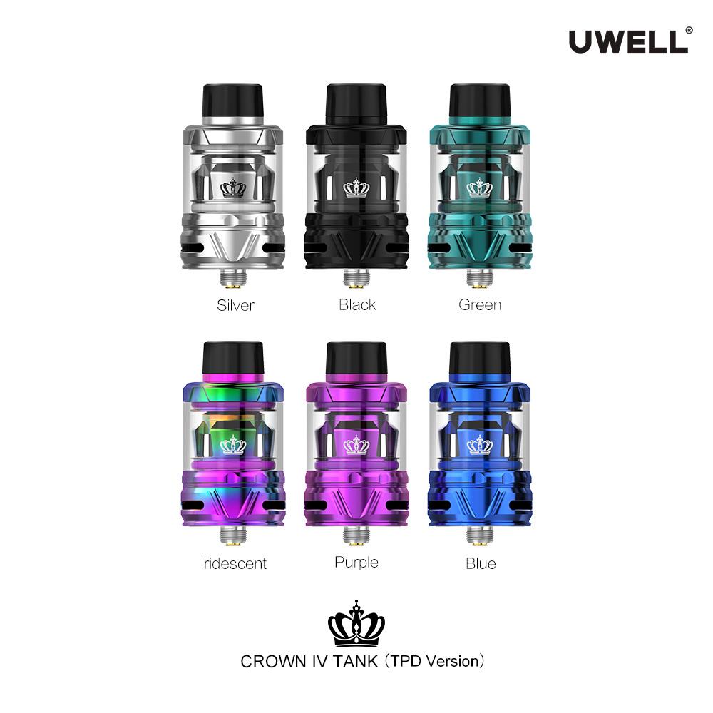 einweg-vape nachfüllbares vape vergleich Uwell Crown 4 (IV) Coil Verdampferköpfe main image 1