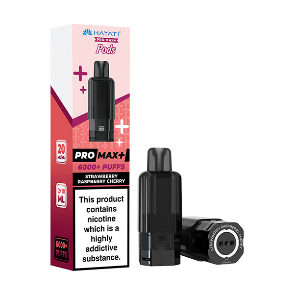 Hayati Pro Max 6000 Puff Pods 20mg